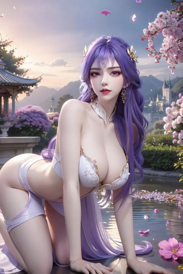 百炼成神 天穹 紫色韵味22张 145MB  紫色 天穹长老 国漫 第4张